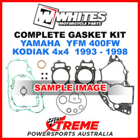 Whites Yamaha YFM 400FW Kodiak 4x4 Auto Only 1993-1998 Complete Gasket Kit