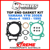 Whites Yamaha YFM 350ER Moto-4 1993-1995 Top End Rebuild Gasket Kit