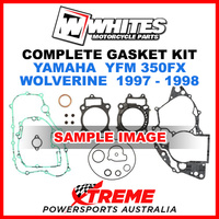 Whites Yamaha YFM 350FX Wolverine 1997-1998 Complete Top Bottom Gasket Kit