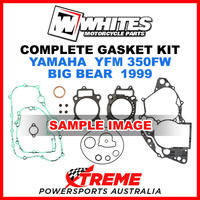 Whites Yamaha YFM 350FW Big Bear 1999 Complete Top Bottom Gasket Kit