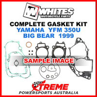 Whites Yamaha YFM 350U Big Bear 1999 Complete Top Bottom Gasket Kit