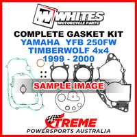 Whites Yamaha YFB 250FW Timberwolf 4x4 1999-2000 Complete Top Bottom Gasket Kit
