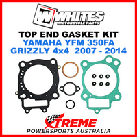 Whites Yamaha YFM350FA Grizzly 4x4 2007-2014 Top End Rebuild Gasket Kit