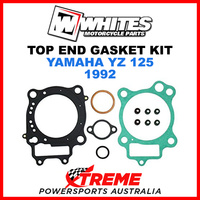 Whites Yamaha YZ125 YZ 125 1992 Top End Rebuild Gasket Kit