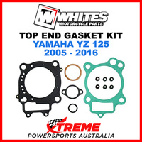 Whites Yamaha YZ125 YZ 125 2005-2016 Top End Rebuild Gasket Kit