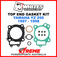 Whites Yamaha YZ250 YZ 250 1997-1998 Top End Rebuild Gasket Kit