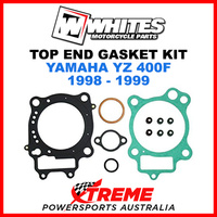 Whites Yamaha YZ400F YZF400 1998-1999 Top End Rebuild Gasket Kit