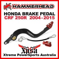 HAMMERHEAD FORGED BRAKE PEDAL RED HONDA CRF 250R CRF250R 2004-2015 MX DIRT BIKE