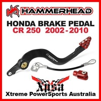 HAMMERHEAD FORGED BRAKE PEDAL RED HONDA CR 250 CR250 2002-2010 MX MOTOCROSS DIRT