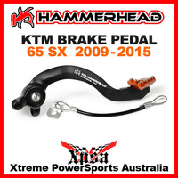 HAMMERHEAD FORGED BRAKE PEDAL ORANGE KTM 65 SX 65SX SX65 2009-2015 MX DIRT BIKE