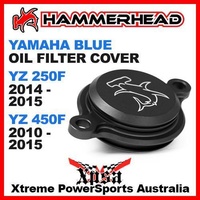 HAMMERHEAD BLACK OIL FILTER COVER YAMAHA YZ250F 2014-2015 YZ450F 2010-2015 MX