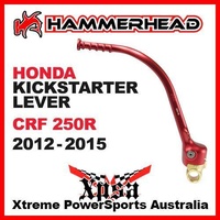 HAMMERHEAD KICK STARTER LEVER RED HONDA CRF 250R CRF250R 2012-2015 MX MOTOCROSS