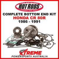 Hot Rods Honda CR80R CR 80R 1986-1991 Complete Bottom End Kit CBK0045