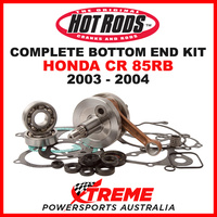 Hot Rods Honda CR85RB CR 85RB 2003-2004 Complete Bottom End Kit CBK0047