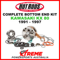 Hot Rods Kawasaki KX80 KX 80 1991-1997 Complete Bottom End Kit CBK0050