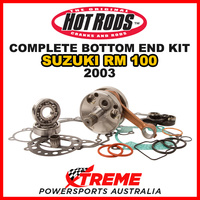 Hot Rods For Suzuki RM100 RM 100 2003 Complete Bottom End Kit CBK0052