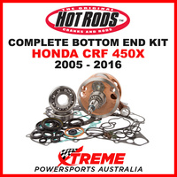 Hot Rods Honda CRF450X CRF 450X 2005-2016 Complete Bottom End Kit CBK0105