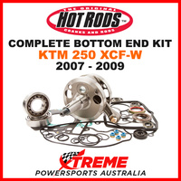 Hot Rods KTM 250XCF-W 250 XCFW 2007-2009 Complete Bottom End Kit CBK0167