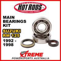 Hot Rods For Suzuki RM125 RM 125 1992-1998 Main Bearing Kit H-K042