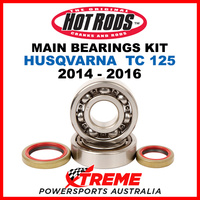 Hot Rods Husqvarna TC125 TC 125 2014-2016 Main Bearing Kit H-K065