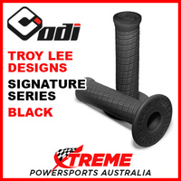 ODI Troy Lee Designs TLD Black Signature Series Diamond Pattern MX Grips H00TL-B
