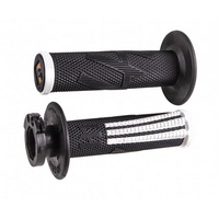 ODI MX V2 Black/White EMIG Pro Lock On Grip 2T / 4T