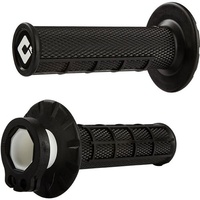 ODI Black MX Half Waffle Lock On Grip 2T / 4T