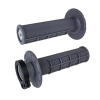 ODI Graphite MX Half Waffle Lock On Grip 2T / 4T