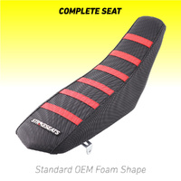 Honda CRF110F 2019-2026 Complete Seat Ribbed Cover +Seat Base +Standard Foam