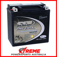 SSB Ultra Performance 12V 300CCA 12AH HVT-8 Honda TRX300 2WD 1988-2000 AGM Battery