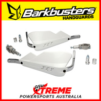 Barkbusters JET Handguard Two Point Mount Straight 22mm White JET-001-00-WH