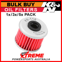 K&N Oil Filter 1,3,5x Buy for Honda TRX450ER Sportrax 06-14 Repl 15412-MEN-671