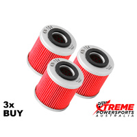 KN-154 Husqvarna TE250 2003-2007 Oil Filter 3x Pack