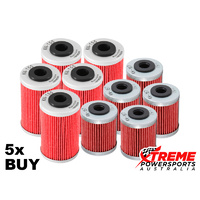 KN-155,KN-157 KTM 250 EXC RACING 4T 2002-2006 Oil Filter 5x Pack