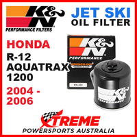 K&N Honda R-12 Aquatrax 1200cc 2004-2006 Oil Filter PWC Jet Ski KN-204-1