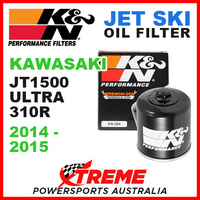 K&N Kawasaki Ultra 310R 1498cc 2014-2015 Oil Filter PWC Jet Ski KN-204-1 JT1500
