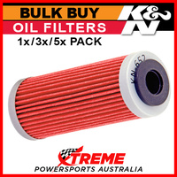 K&N Oil Filter 1,3,5x Buy for KTM 250 SX-F 2013-2021 Replaces 77338005100