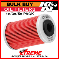 K&N Oil Filter 1,3,5x Buy for KTM 500 EXC 2012-2016 Replaces 77038005044