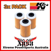 3 PACK K&N OIL FILTERS KTM SX 400 00-2006 SX-F 450 2003-2007 SX 520 2002 KN 155