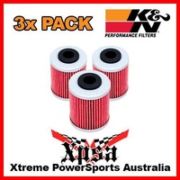 3 PACK K&N OIL FILTERS KTM EXC 250 2005 EXC 400 2000-2003 & 2009-2011 KN 157