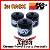 3 PACK K&N OIL FILTERS HONDA CB CBR 600 900 1000 KAWASAKI ZX 9R 10R 12R KN 204