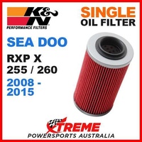 K&N OIL FILTER PWC JET SKI SEA DOO SEADOO RXP X RXPX 255 260 2008-2015 KN-556