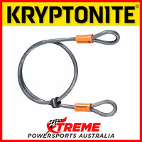 Kryptonite Kryptoflex 410 Double Loop Braided Steel Cable 120cm Motorcycle