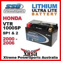 SSB SUPERBIKE ULTRALITE LITHIUM BATTERY VTR1000SP VTR 1000SP SP1 SP2 2000-2006