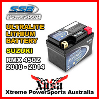 SSB ULTRALITE LITHIUM BATTERY For Suzuki RMX 450Z RMX450Z 2010-2014 TRAIL LFP5L-BS