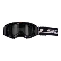 LS2 Aura Adult MX Off-Road Goggle Black w/ Clear Lens Pinlock Dirtbike