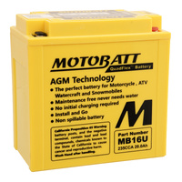 Motobatt AGM Battery for Suzuki VX800 1990-1993