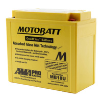 Motobatt AGM Battery for Laverda 750 4T Bicilindrico 1969-1977
