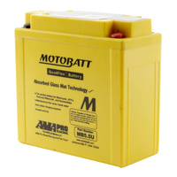 Motobatt AGM Battery for Kawasaki KZ400S 1975-1977
