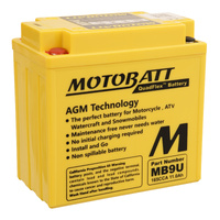 Motobatt AGM Battery for (Classic) 650 T Bird 6T/Tiger TR6 R/Bonneville 63-73